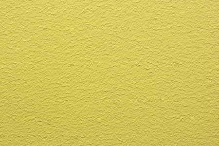 wall painted yellow