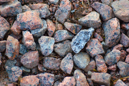 Granite rocks texture