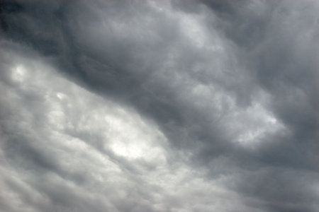 Background made of storm dark clouds