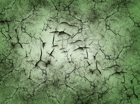 An green texture background or texture whith cracksの写真素材
