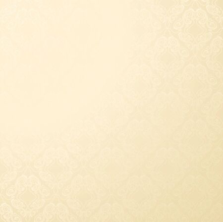 Decorative seamless golden floral beauty vintage ornamentのイラスト素材