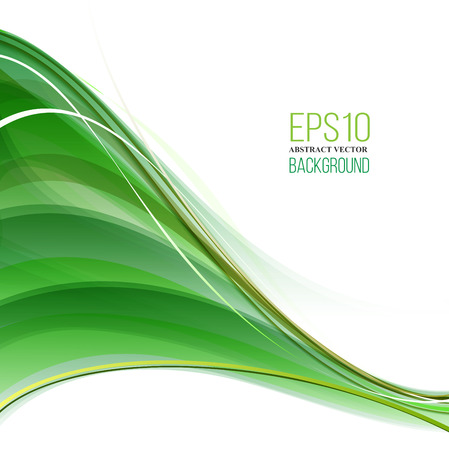 Abstract Modern Green, Yellow And White Backgroundのイラスト素材