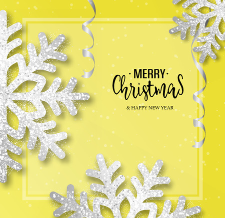 Abstract vector Christmas greeting cardのイラスト素材