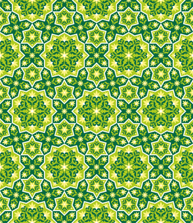 Arabesque. Pattern in Moorish style. Arab seamless texture. Element of design. Islamic background. Oriental ornamentのイラスト素材
