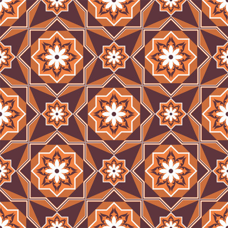 Arabesque. Pattern in Moorish style. Arab seamless texture. Element of design. Islamic background. Oriental ornamentのイラスト素材