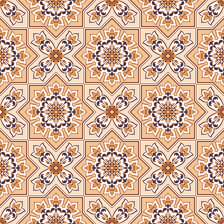 Arabesque. Pattern in Moorish style. Arab seamless texture. Element of design. Islamic background. Oriental ornament.のイラスト素材