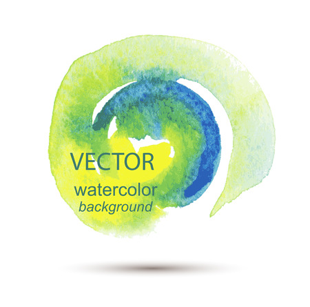 Abstract watercolor hand painted backgroundのイラスト素材