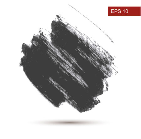 Hand Drawn brush Grunge background. Vector Illustrationのイラスト素材