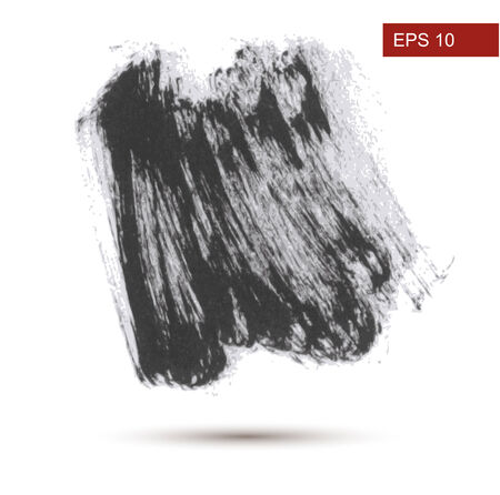 Hand Drawn brush Grunge background. Vector Illustrationのイラスト素材