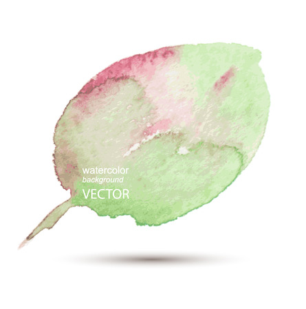 Abstract vector watercolor textured hand painted backgroundのイラスト素材