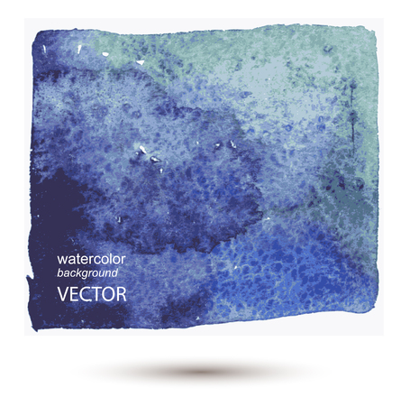 Abstract vector watercolor textured hand painted backgroundのイラスト素材
