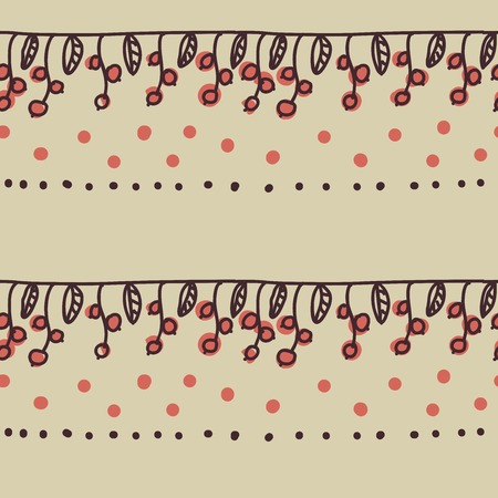 ornament seamless of floral graphic design elements graphic, wreaths, ribbonsのイラスト素材