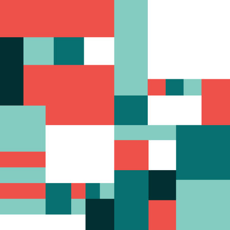 Modern hand draw colorful abstract seamless pattern with geometrical shapes Vector illustration.