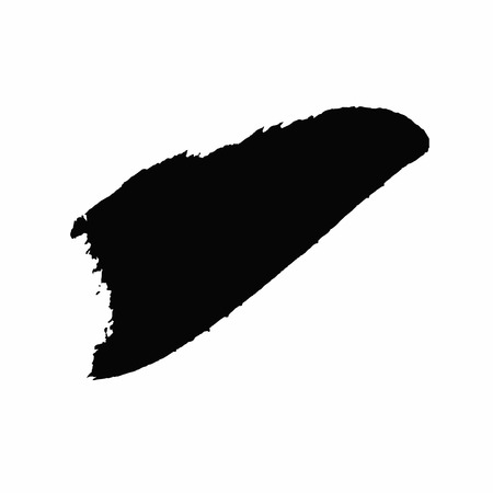 Grunge Brush Stroke setのイラスト素材