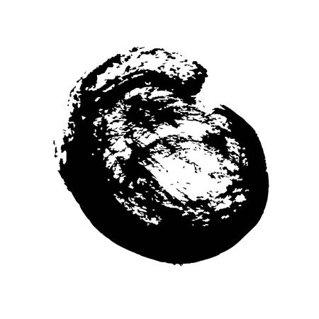Grunge Brush Stroke setのイラスト素材