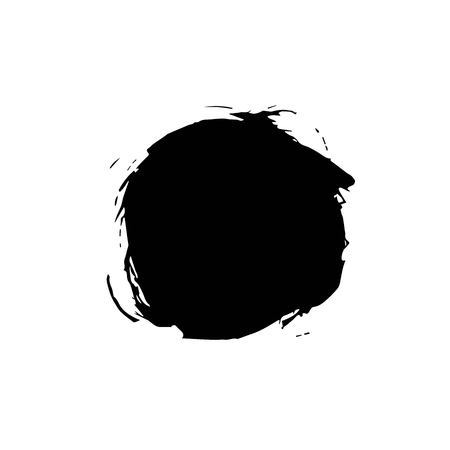 Grunge Ink pen Stroke.のイラスト素材