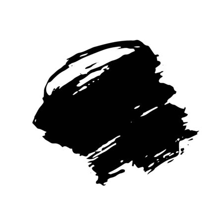 Grunge spiral, circle drawn with ink pen Strokeのイラスト素材