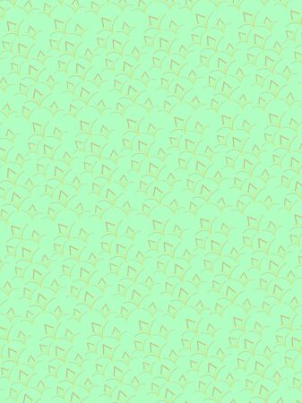 Abstract green background with decorative rhomboid elementsのイラスト素材