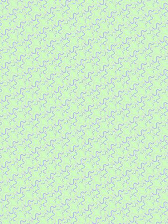 Abstract green background with decorative wavy linesのイラスト素材