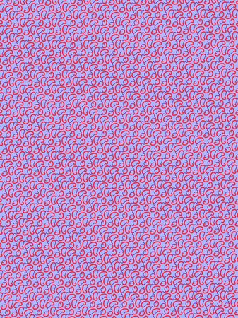 Abstract blue background with decorative red elementsのイラスト素材