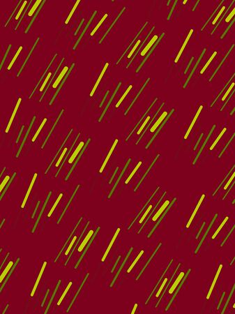 Abstract cherry background with decorative green lines illustrationのイラスト素材