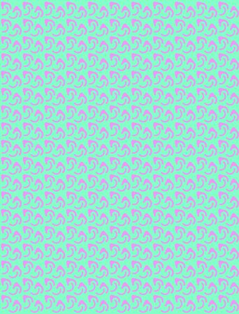 Abstract background neon pattern with decorative umbrellas illustrationのイラスト素材