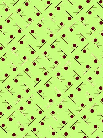 Abstract light green background with geometric elements illustrationのイラスト素材