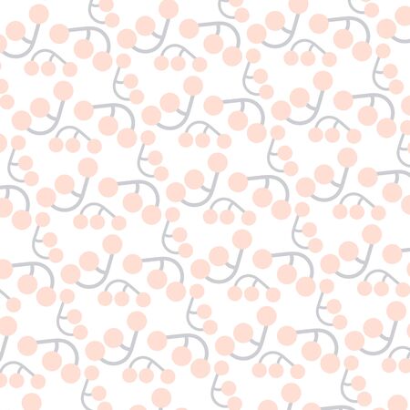 Abstract pale background with a pattern similar to berry brushes, illustrationのイラスト素材