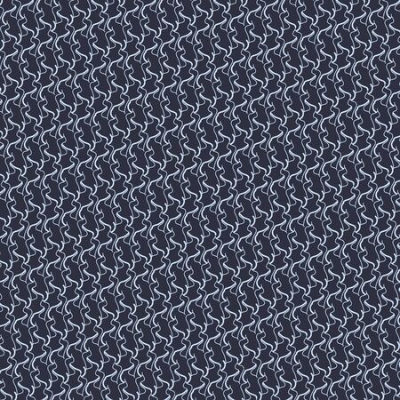 Abstract dark linear background with zigzag shapes, illustrationのイラスト素材