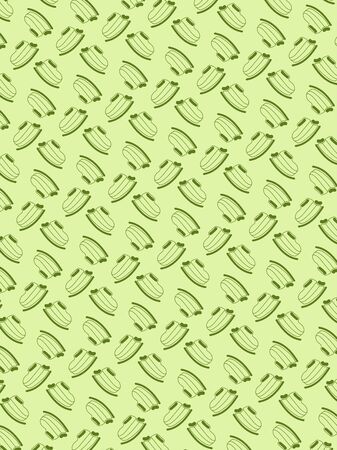 Abstract gentle background with a pattern similar to a cut asparagusのイラスト素材