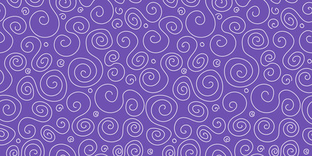 Abstract color background, continuous backdrop. Shapes, spiral, circle. Seamless pattern, vector texture.のイラスト素材