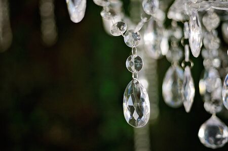 Chandelier in luxury hotel selective focusの写真素材