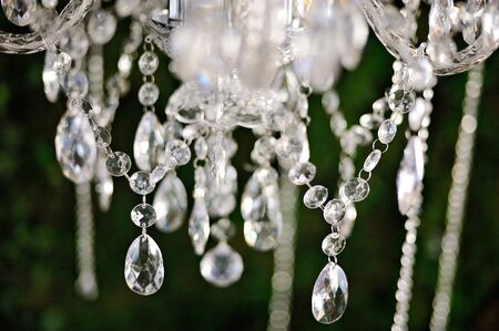 Chandelier in luxury hotel selective focusの写真素材