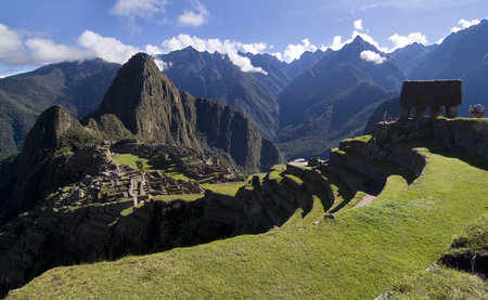 General View of Inca City of Machu Picchu, Peru