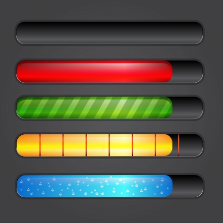 Progress bar.のイラスト素材