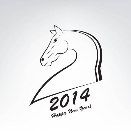 Horse head iconのイラスト素材