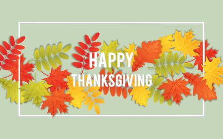 Thanksgiving cardのイラスト素材