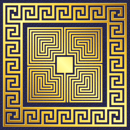 Greek ornament illustration.のイラスト素材