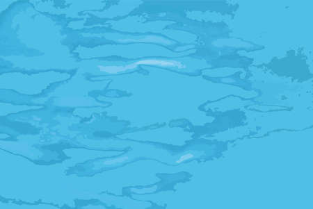 Abstract water texture, blue grunge background. Vector illustrationのイラスト素材