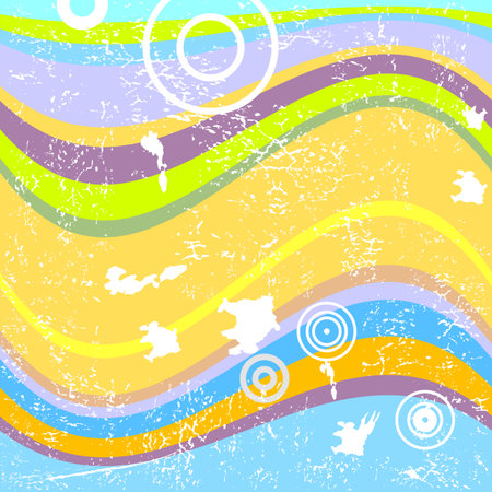 Retro grunge background (vector)のイラスト素材