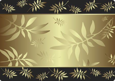 Silvery business cardのイラスト素材