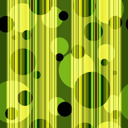 Seamless striped pattern with translucent balls (vector eps 10)のイラスト素材