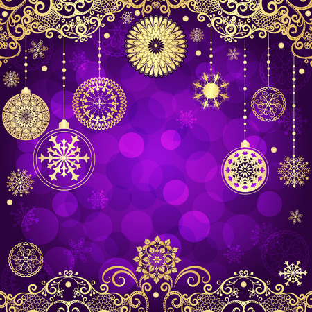 Gold Valentines frame with golden hearts and floral pattern,transparent bokeh, vector eps 10のイラスト素材