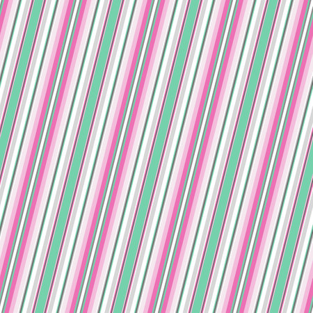 Seamless abstract colorful diagonal green-pink-gray-white patternのイラスト素材