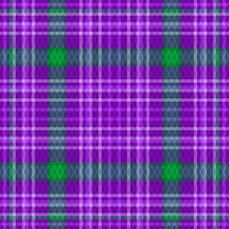 Seamless abstract violet-green checkered pattern with rhombus;es, vector eps 10のイラスト素材