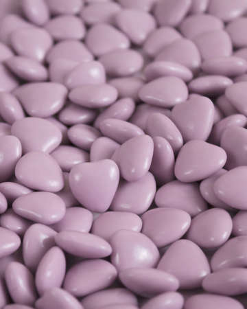 purple candy heart pattern, background. Monochrome.の写真素材