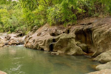 Tropical river in Nha Trang vietnam