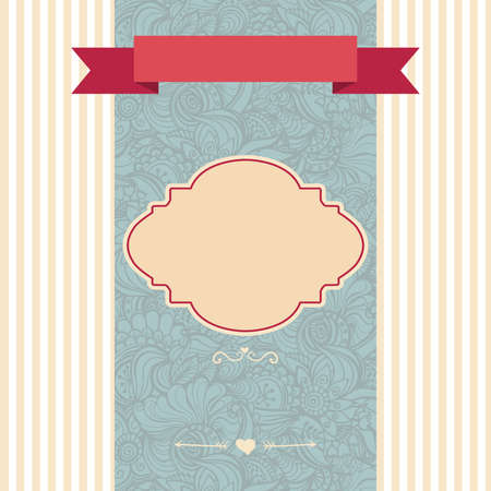 invitation card  decorative frame, or invitation cardsのイラスト素材