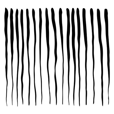 waves and stripes. Set of hand drawn wavy lines. Abstract background. Vector design elements isolated on white backgroundのイラスト素材