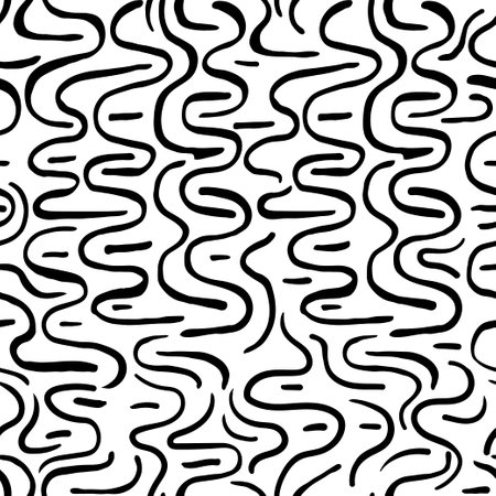 Seamless pattern. Vector abstract background. Striped structureのイラスト素材